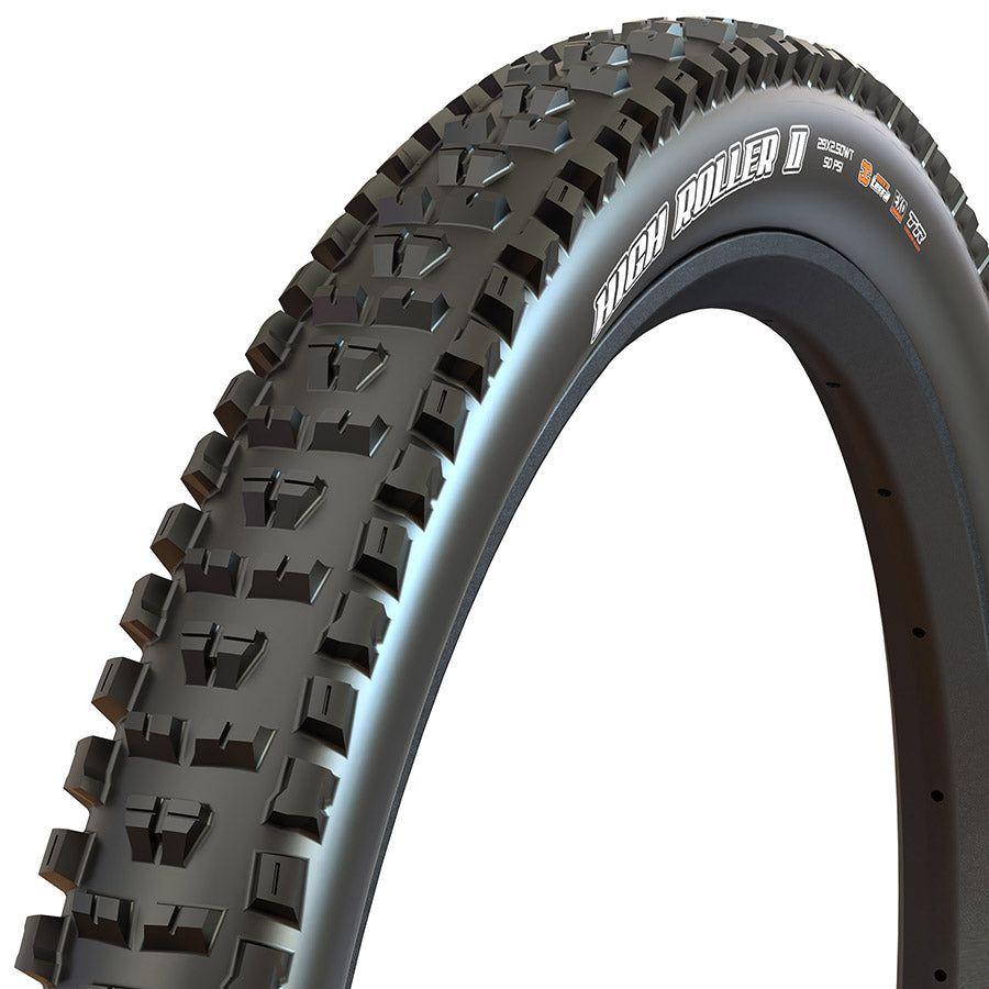 Maxxis, High Roller II, Mountain Tire, 26''x2.30, Folding, Tubeless Ready, 3C Maxx Terra, EXO, 60TPI, Black
