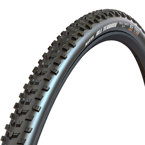 Maxxis, All Terrane, Gravel Tire, 700x33C, Folding, Tubeless Ready, Dual, EXO, 120TPI, Black