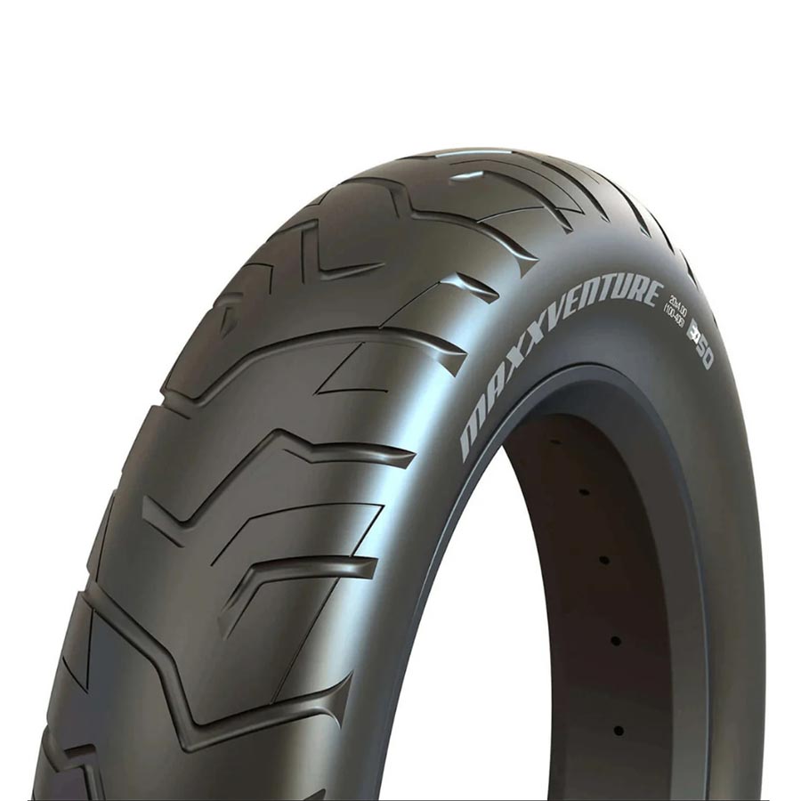 Maxxis, MaxxVenture, Tire, 20''x4.00, Wire, Clincher, 27x2TPI, Black