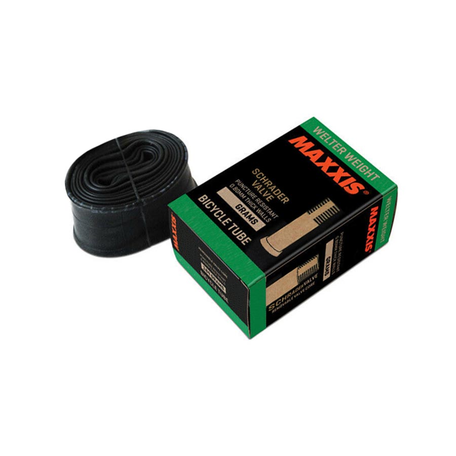 Maxxis, Welter Weight, Tube, 0.8mm, Presta, Removable, Length: 48mm, 26'', 1.50-2.50, 162g