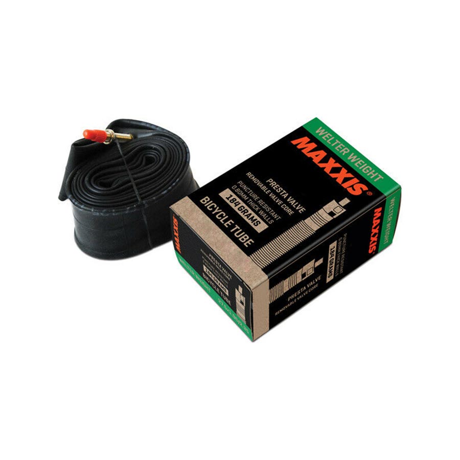 Maxxis, Welter Weight, Tube, 0.8mm, Presta, Removable, Length: 48mm, 26'', 1.50-2.50, 162g