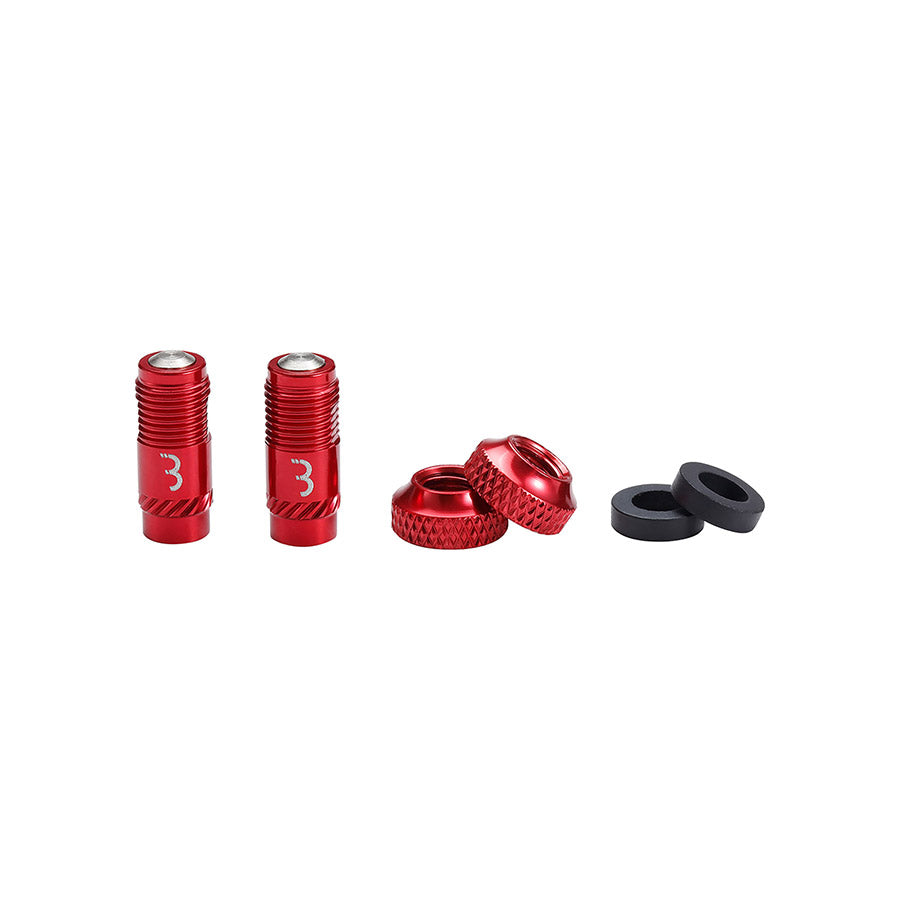 BBB Cycling, BTI-165 CoreCap, Tubeless Valve, Black, Pair
