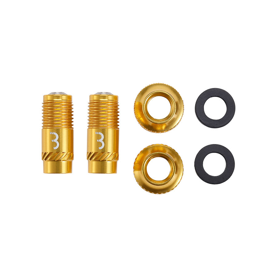 BBB Cycling, BTI-165 CoreCap, Tubeless Valve, Black, Pair