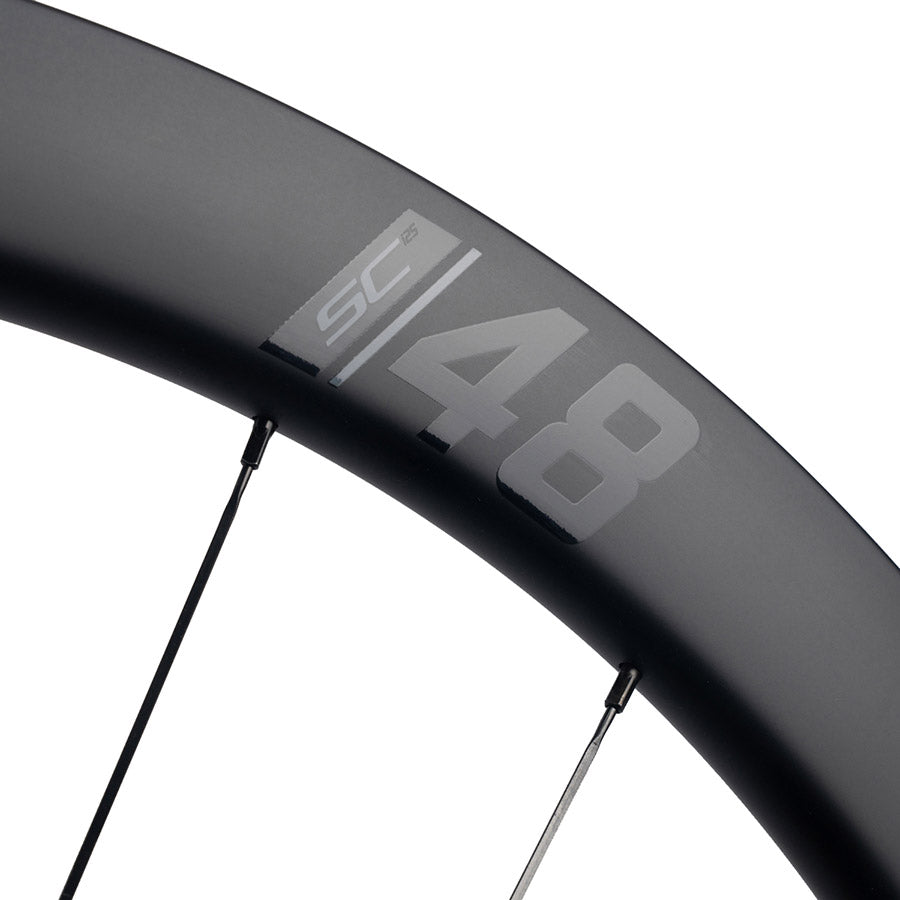 Vision, SC 48 i25 DB CL DISC, Wheel, Front and Rear, 700C / 622, Holes: 24/24, F: TA 12mm, R: X 12mm, F: 100, R: 142, Disc Center Lock, Shimano Road 11/12, Set