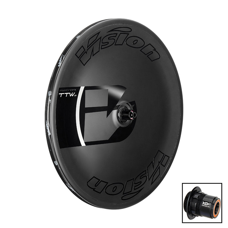 Vision, METRON TTW REAR WHEEL, Wheel, Rear, 700C / 622, 142mm, Disc Center Lock, Shimano Road 11/12