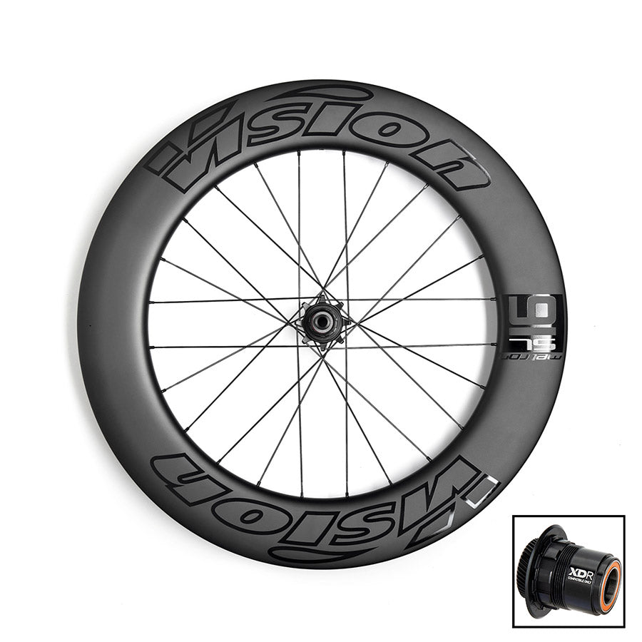 Vision, Metron 91 TL DISC, Wheel, Front, 700C / 622, Holes: 21, 12mm TA, 100mm, Disc Center Lock