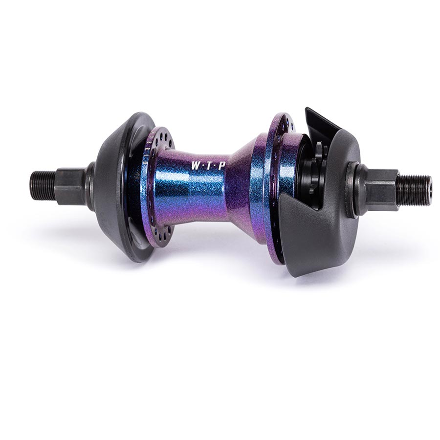 We The People, Hybrid, Hub, Rear, Right side drive, 36H, 110mm, Freecoaster, Purple