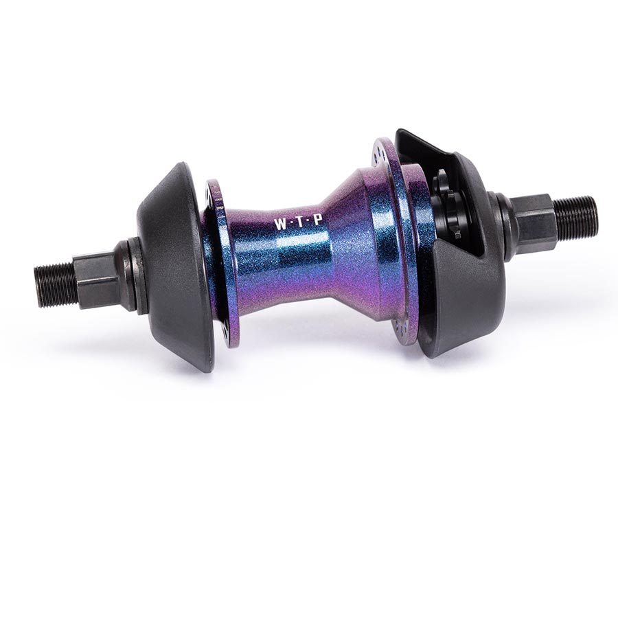We The People, Hybrid, Hub, Rear, Right side drive, 36H, 110mm, Freecoaster, Purple