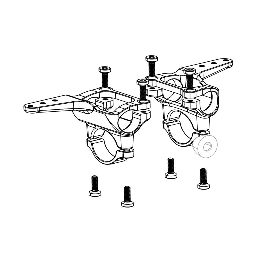 Zipp, Replacement Mount for Vuka Clip, Low Mount, Left
