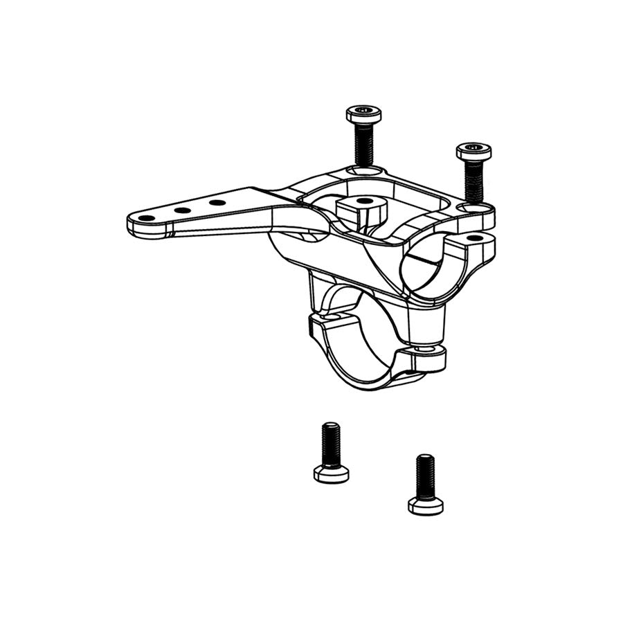 Zipp, Replacement Mount for Vuka Clip, Low Mount, Left