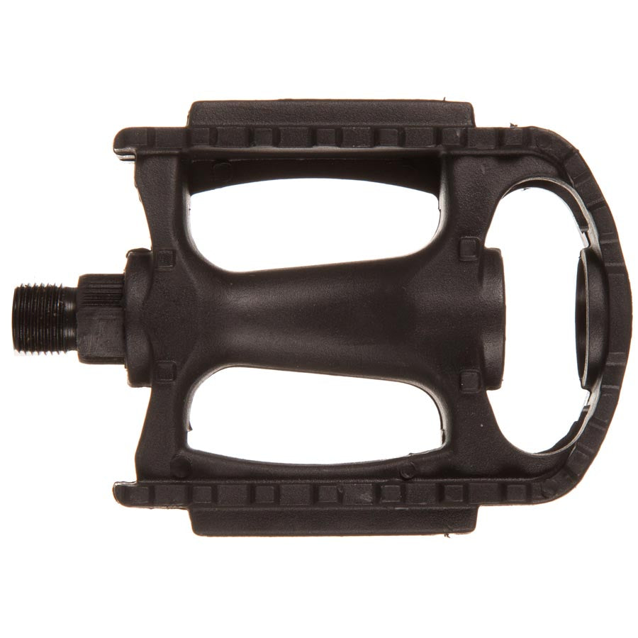 EVO, Swivel Resin, Pedals, Body: Resin, Spindle: Steel, 9/16'', Black, Pair