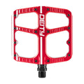 Deity, Flat Trak, Platform Pedals, Body: Aluminum, Spindle: Cr-Mo, 9/16'', Black, Pair