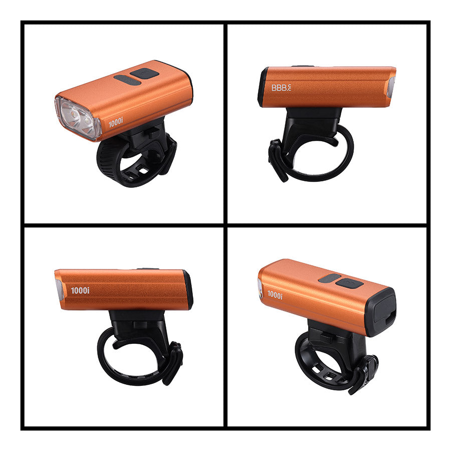 BBB Cycling, BLS-263i Nanostrike 1000i, Light, Front, Black