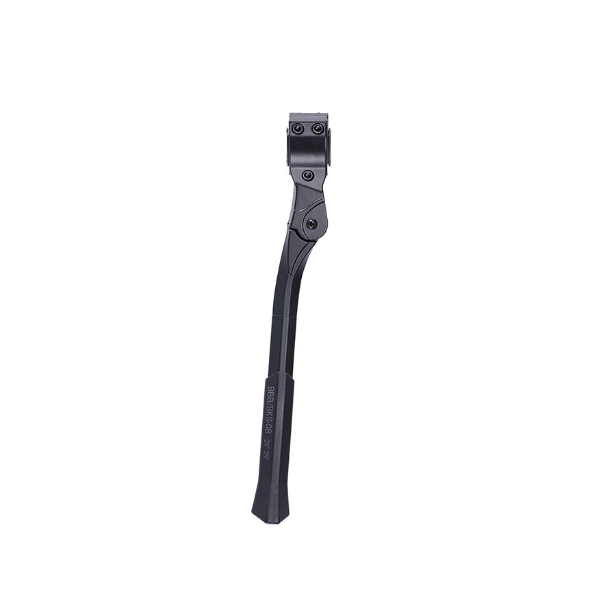 BBB Cycling, BKS-08 UniKick, Kickstand, 26'' to 29'', Black, Clamp Mount