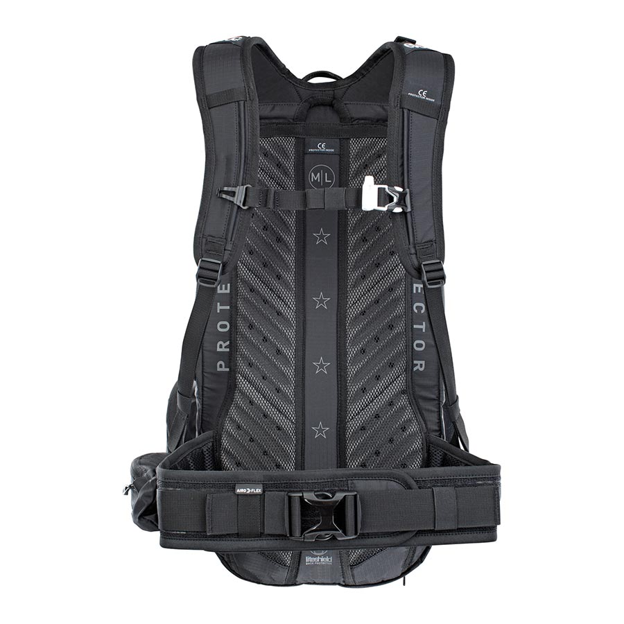 EVOC, FR Trail E-Ride, Protector backpack, 20L, Black, ML