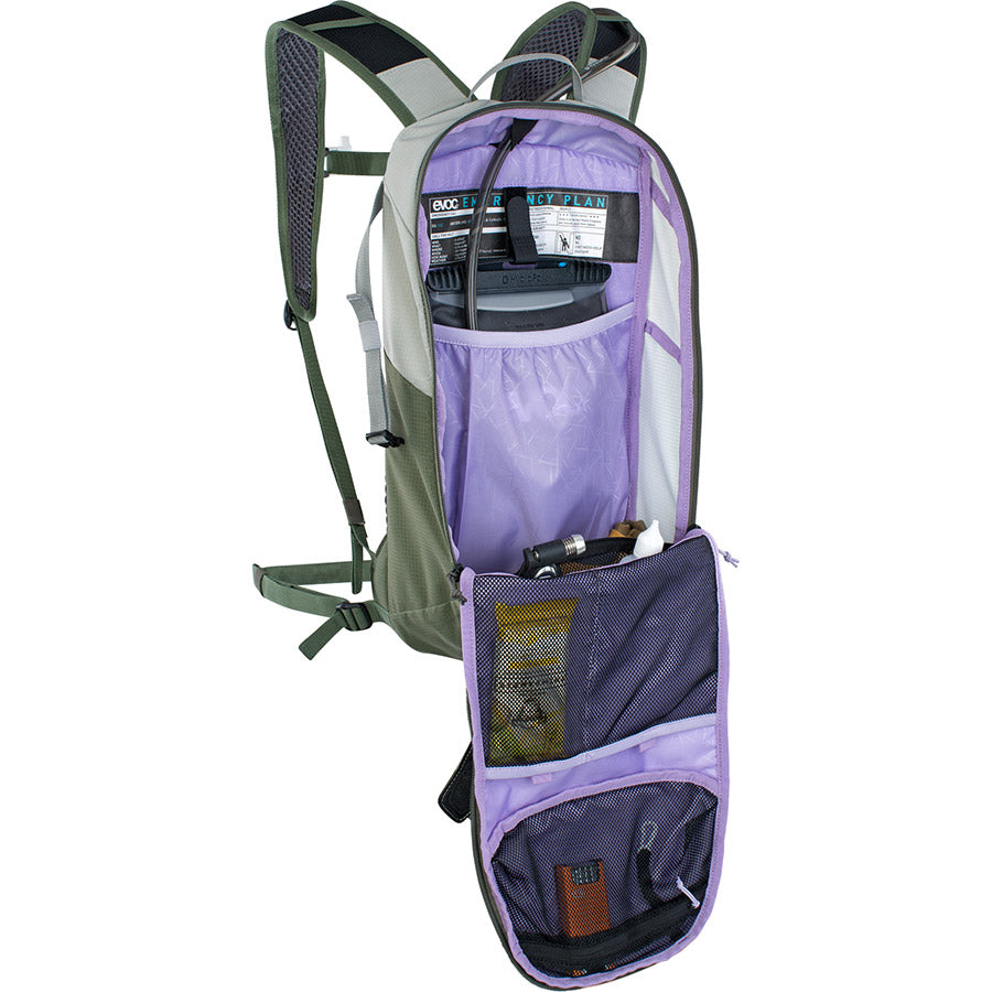 EVOC, Ride 8, Hydration Bag, Volume: 8L, Bladder: Included (2L), Black