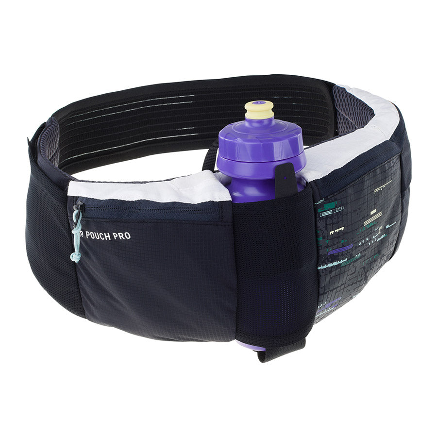 EVOC, Hip Pouch Pro + Drink Bottle, Hip Pack, 1.5L, Water Bottle, Black