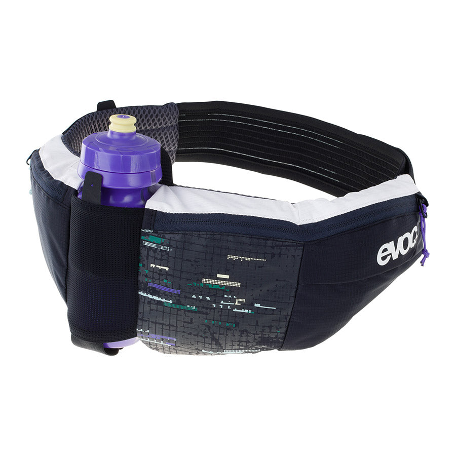 EVOC, Hip Pouch Pro + Drink Bottle, Hip Pack, 1.5L, Water Bottle, Black