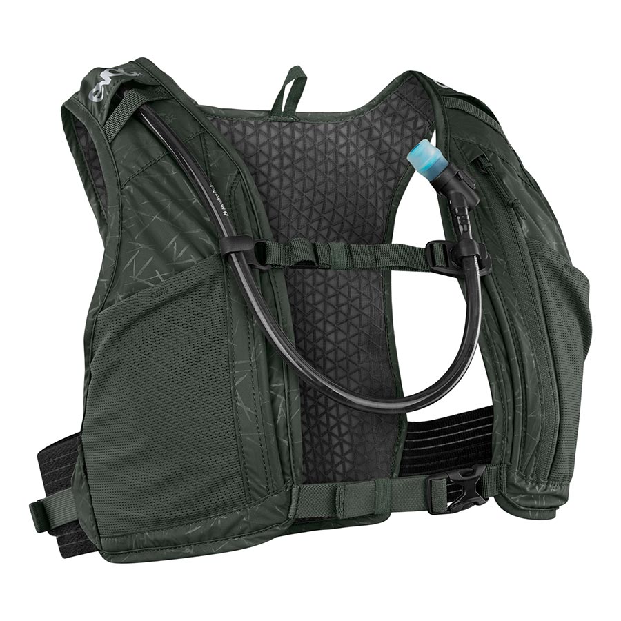 EVOC, Hydro Pro 1.5 + 1.5l Bladder, Hydration Vest, Volume: 1.5L, Bladder: Included (1.5L), Dark Olive