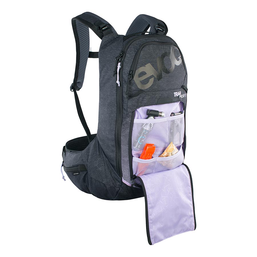 EVOC, Trail Pro SF 12, Protector backpack, 12L, Multicolor, XS