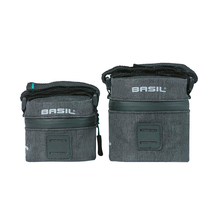 Basil, Discovery 365, Seat Bag, 1L, Black Melee