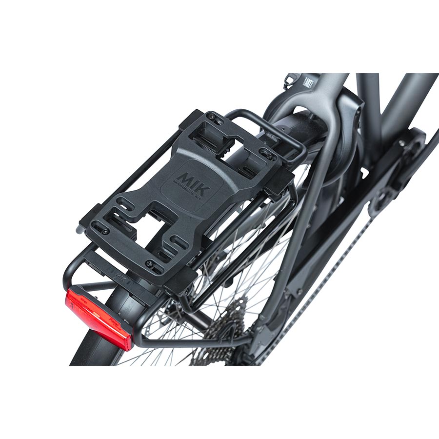Basil, MIK Pannier Tubes, Rack, Black