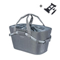 Basil, 2Day Carry all, Basket, Rear, Grey