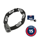 Abus, Granit CityChain XPlus 1060K, Chain Lock, Key, 10mm, 110cm, 3.6', Black