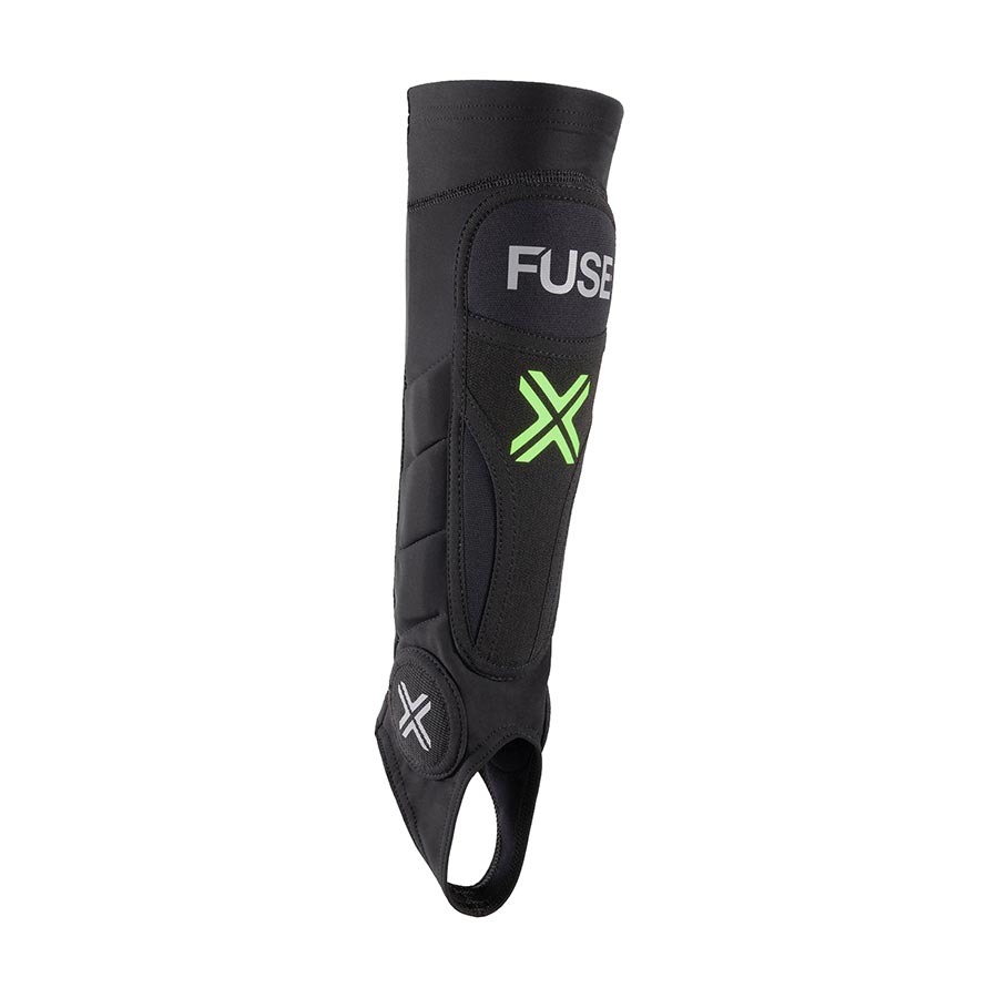 Fuse, Omega Pro Shin Combo, Knee/Shin Guard, Black, M, Pair
