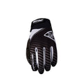 Five Gloves, Race, Full Finger Gloves, White/Black, 3XL, Pair