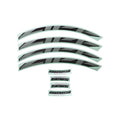 Zipp, Decal Kit for 1ZERO, Silver