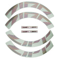 Zipp, 808 Silver Foil Decal Kit