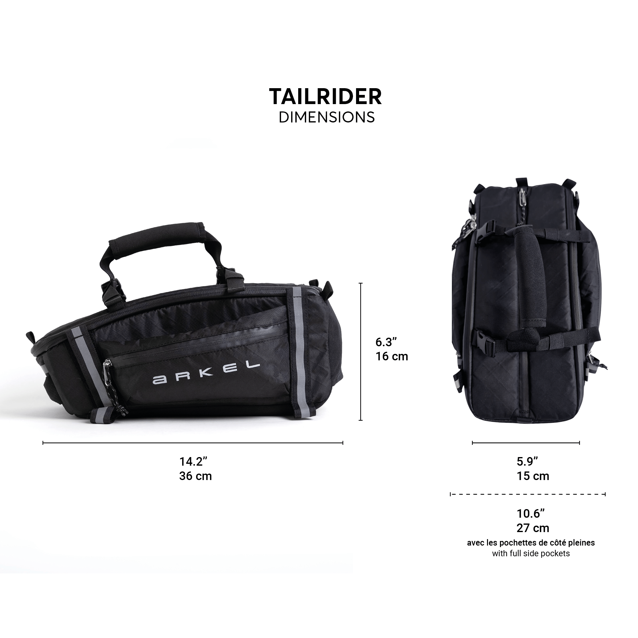 TailRider 2 - Sacoche de porte-bagages