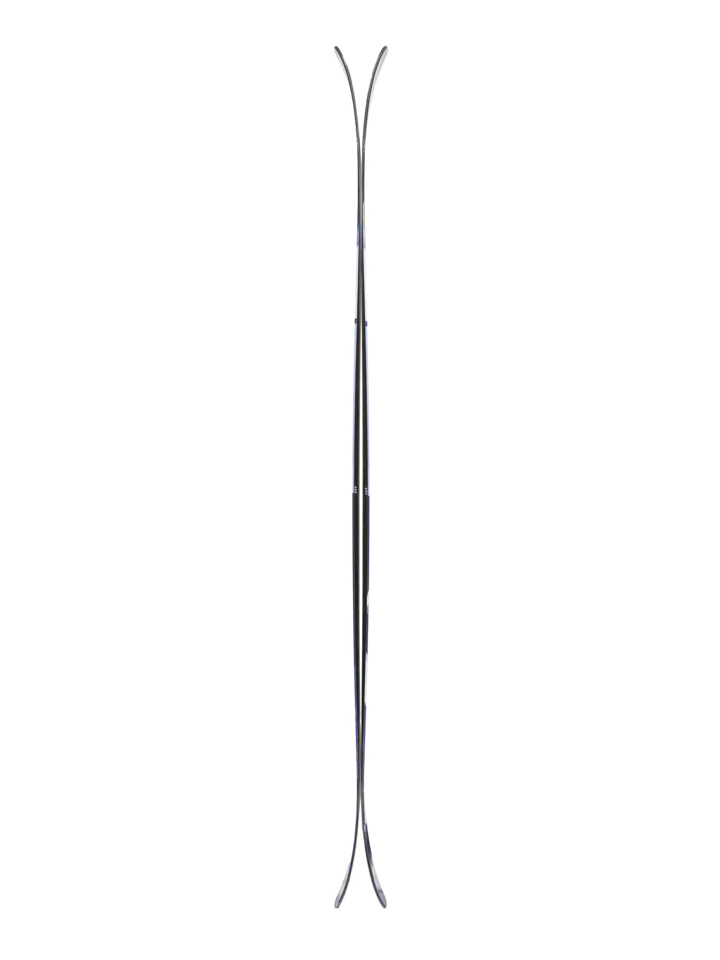 Skis on a white background