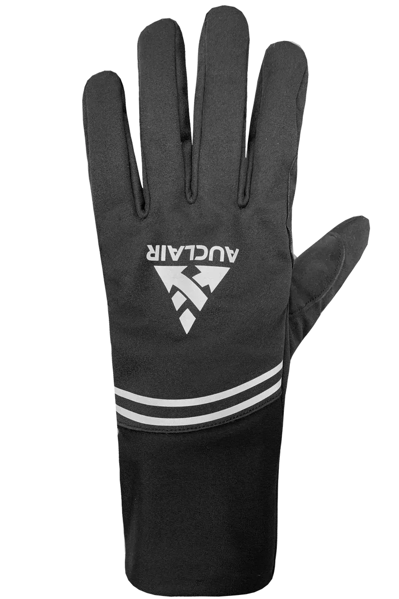 Black glove on a white background