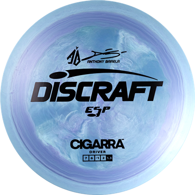 Discraft ESP Cigarra disc golf disc on a white background