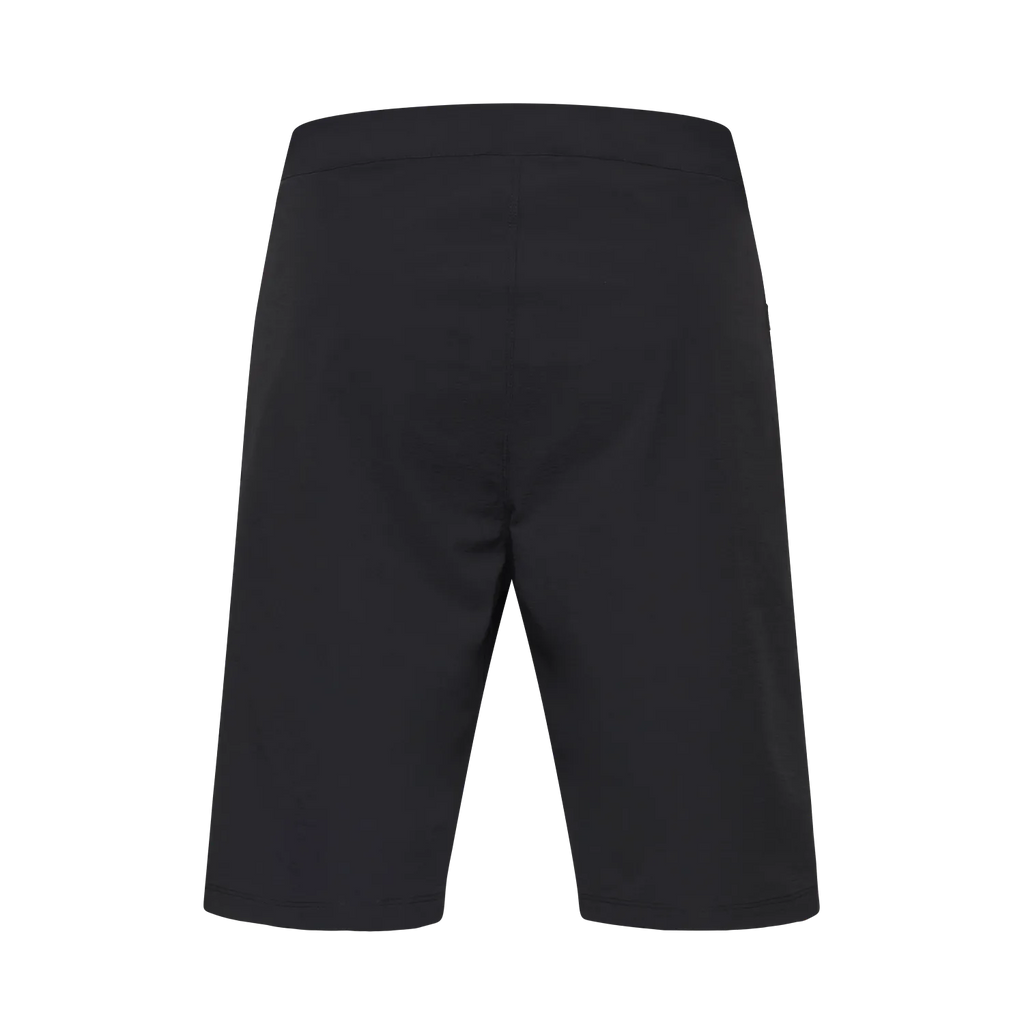 Black shorts on a white background