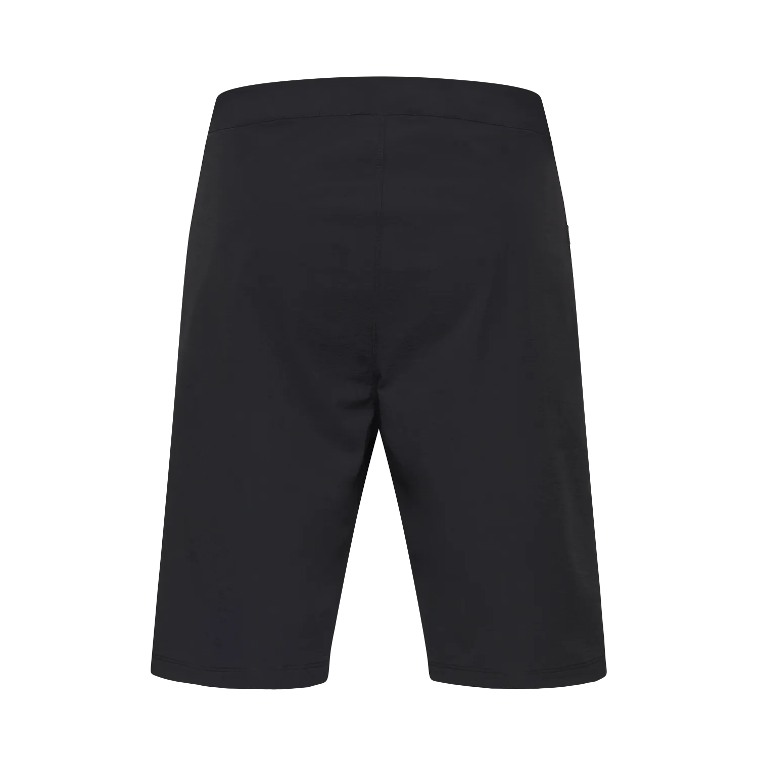Black shorts on a white background