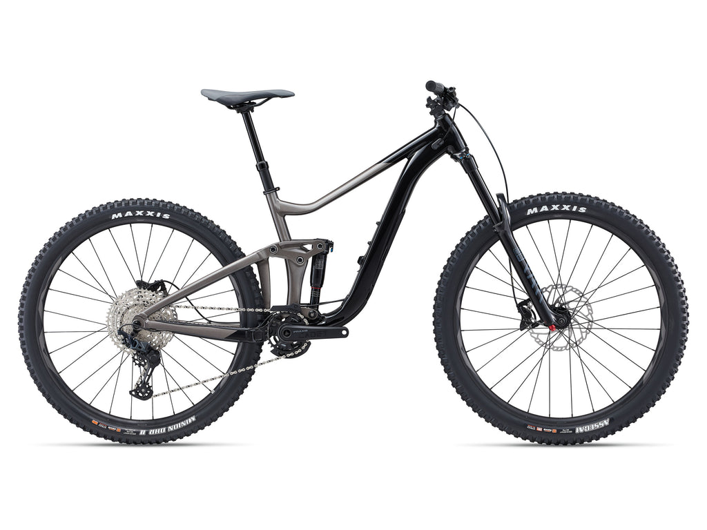 Mountain bike on a white background
