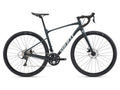 Giant bicycle on a white background