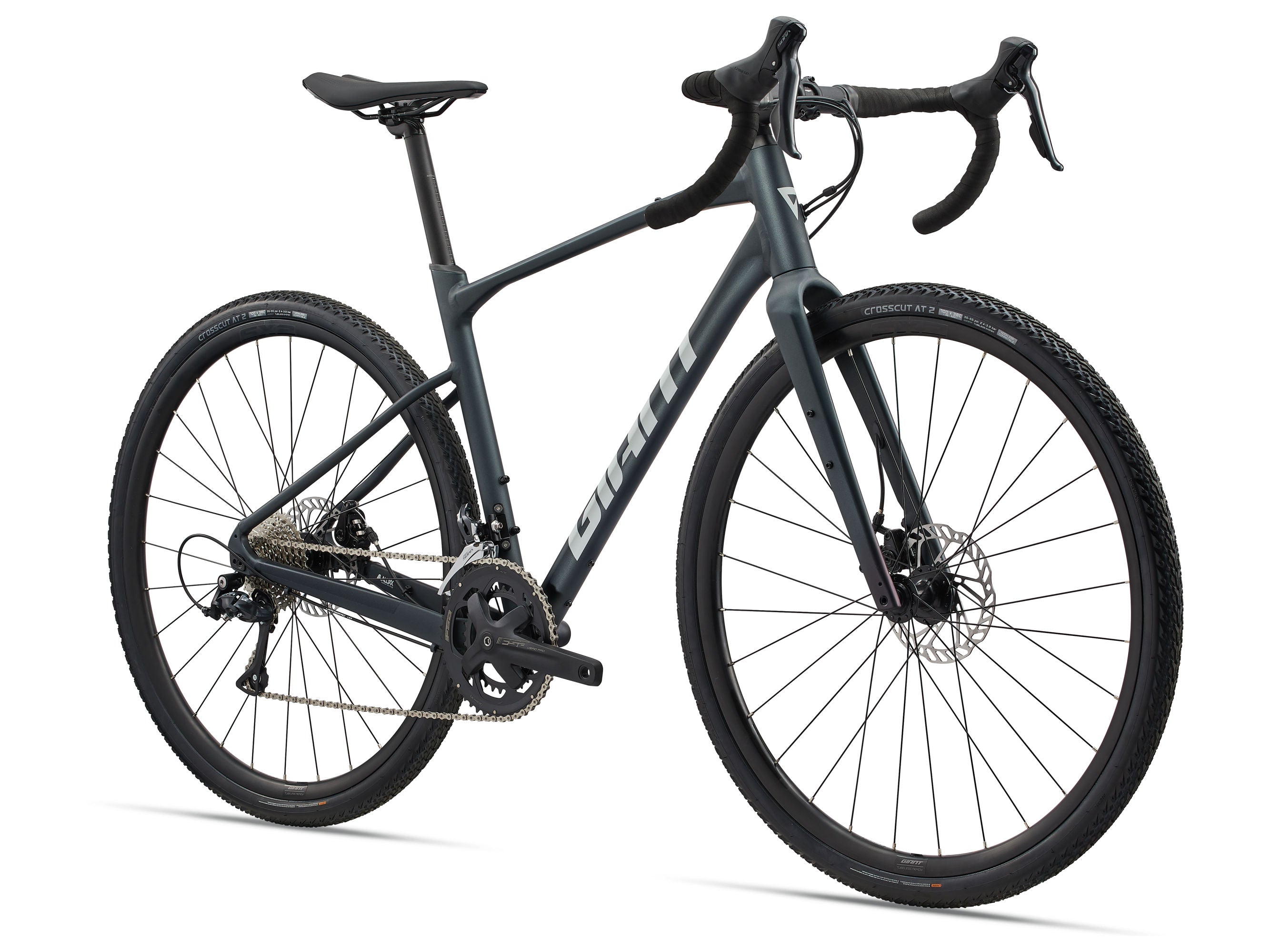 Black bicycle on a white background
