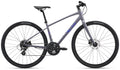 Gray bicycle on a white background