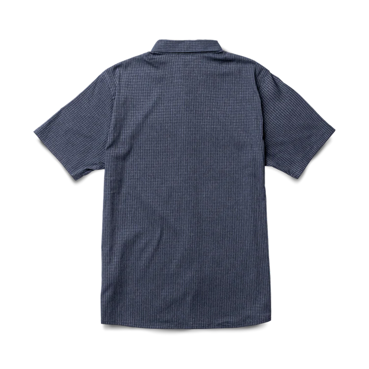 Blue checkered shirt on a white background