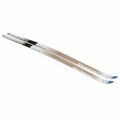 Two cross-country skis with Salomon branding on a white background