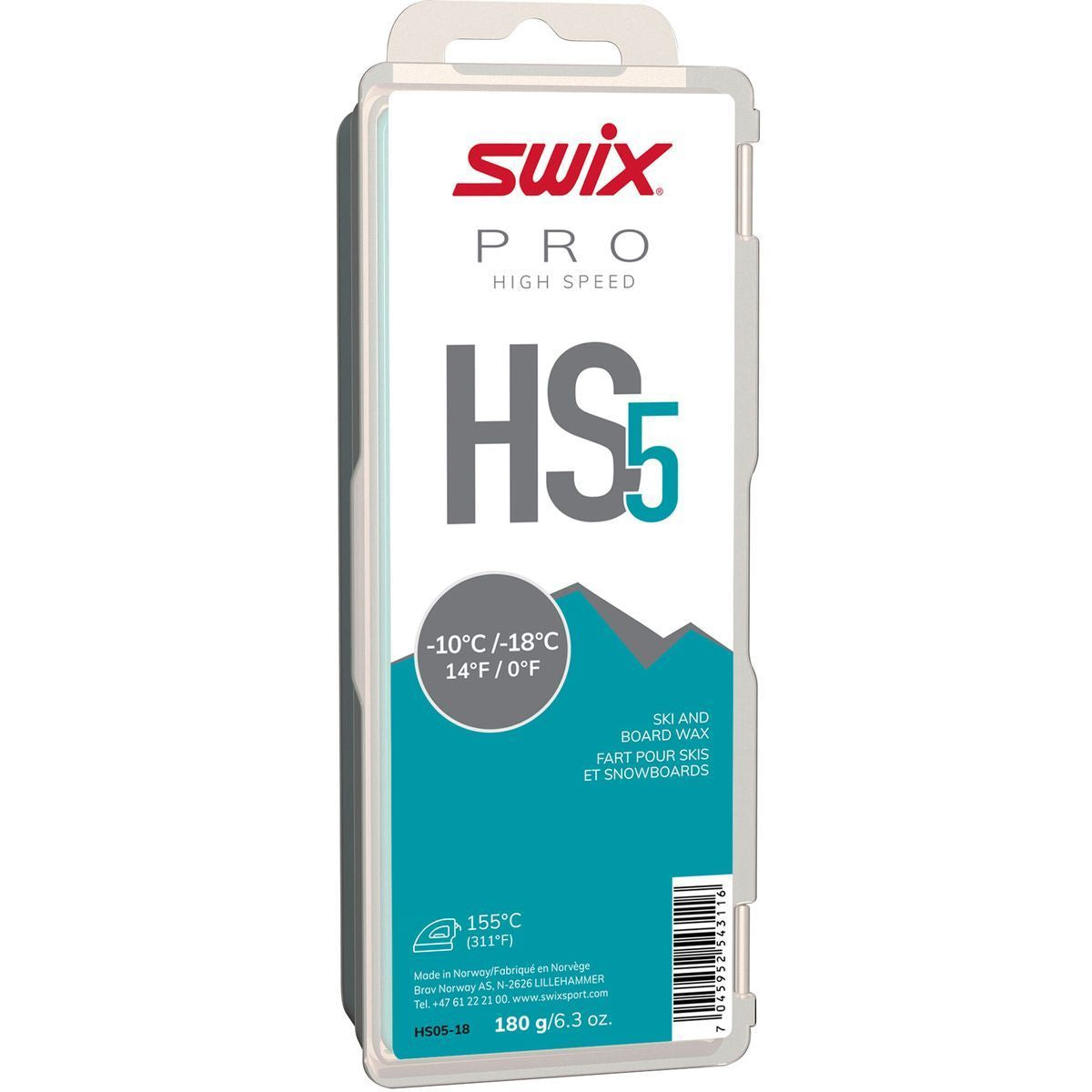 Swix Pro High Speed HS5 packaging on a white background