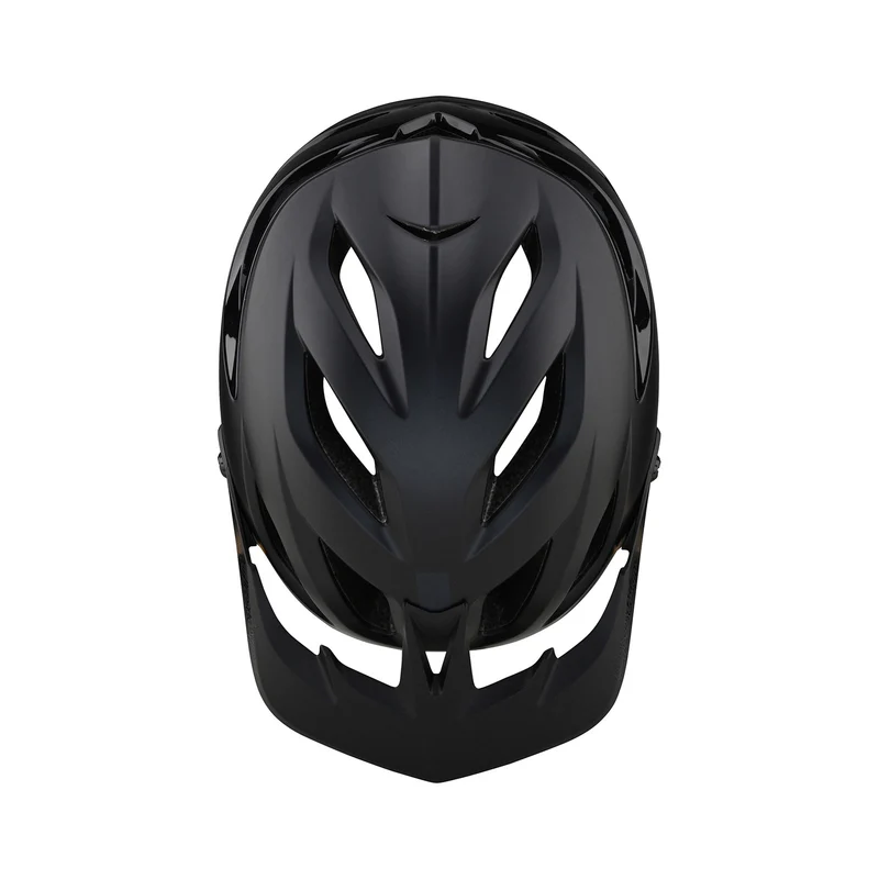 Black helmet on a white background