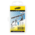 Toko hot wax packaging with yellow and blue design on a white background