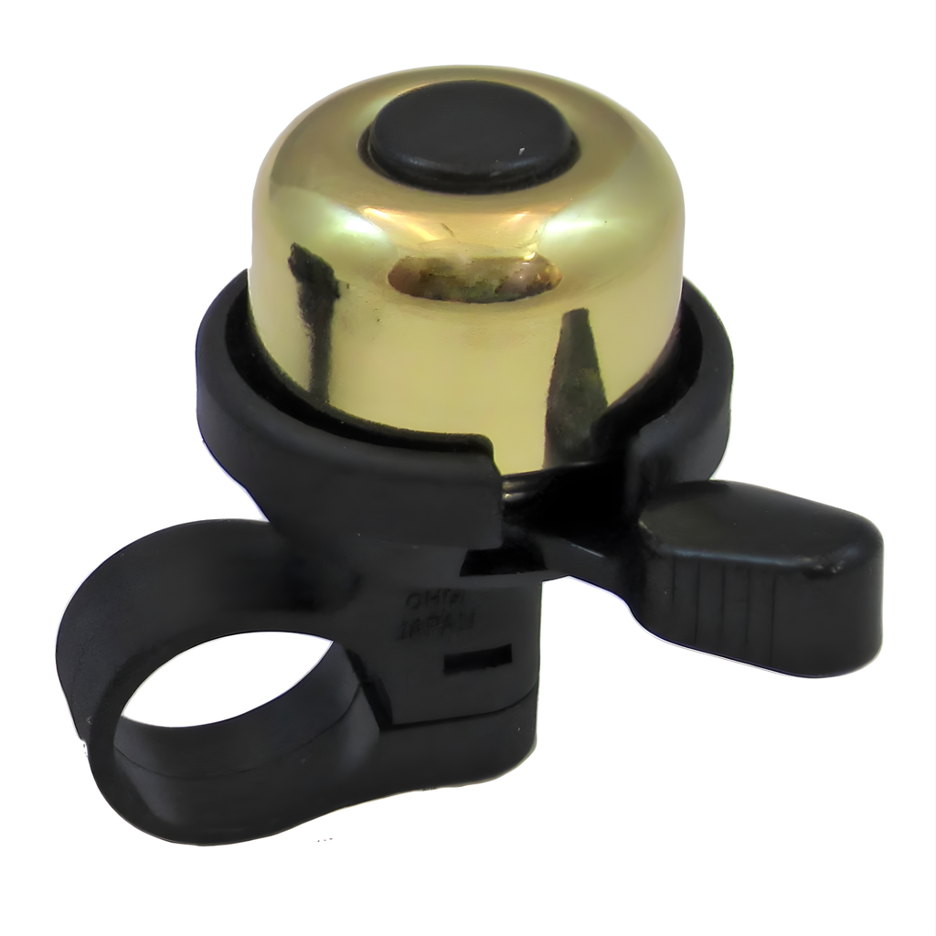 Mirrycle Incredibell Brass Duet bike bell, Brass