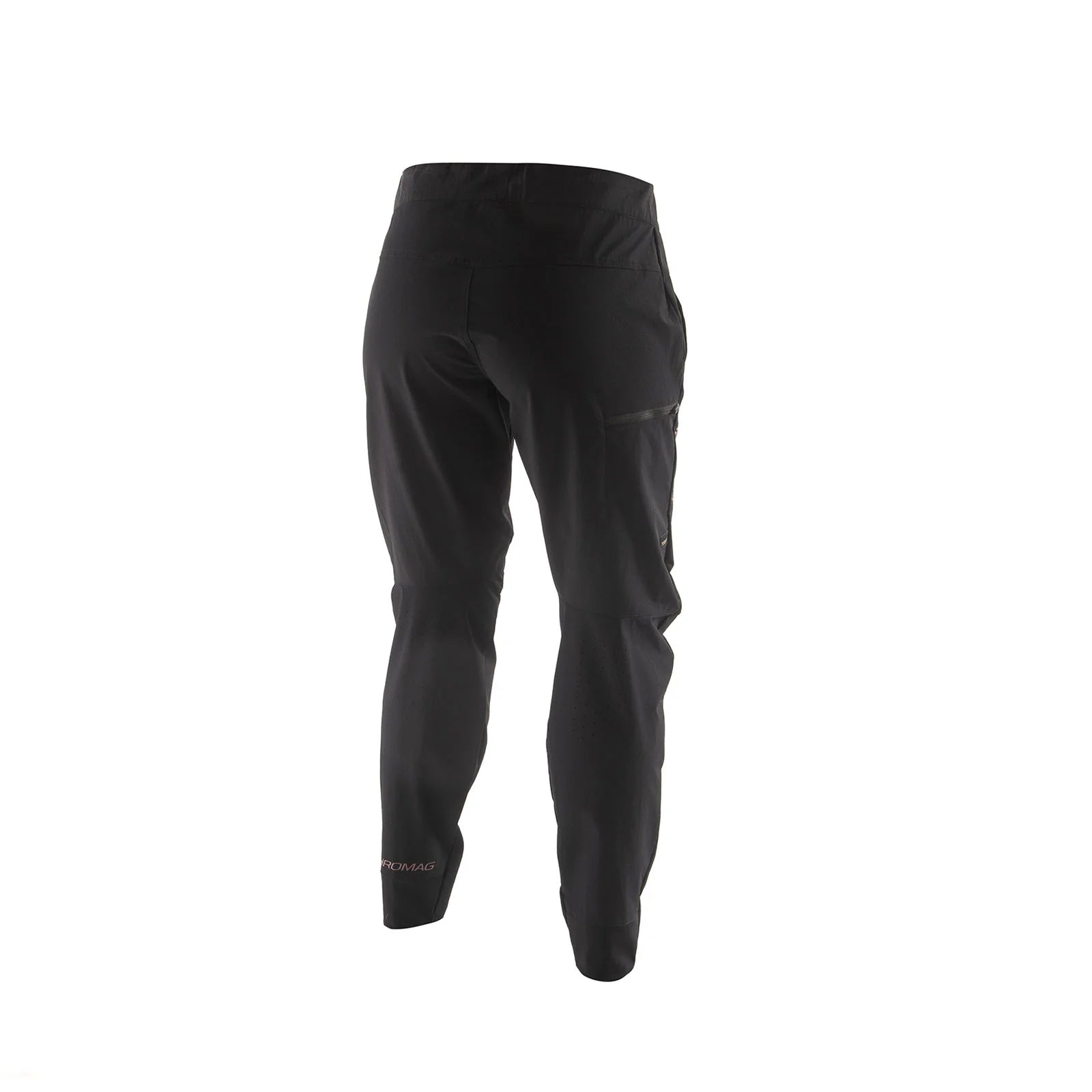 Black pants on a white background