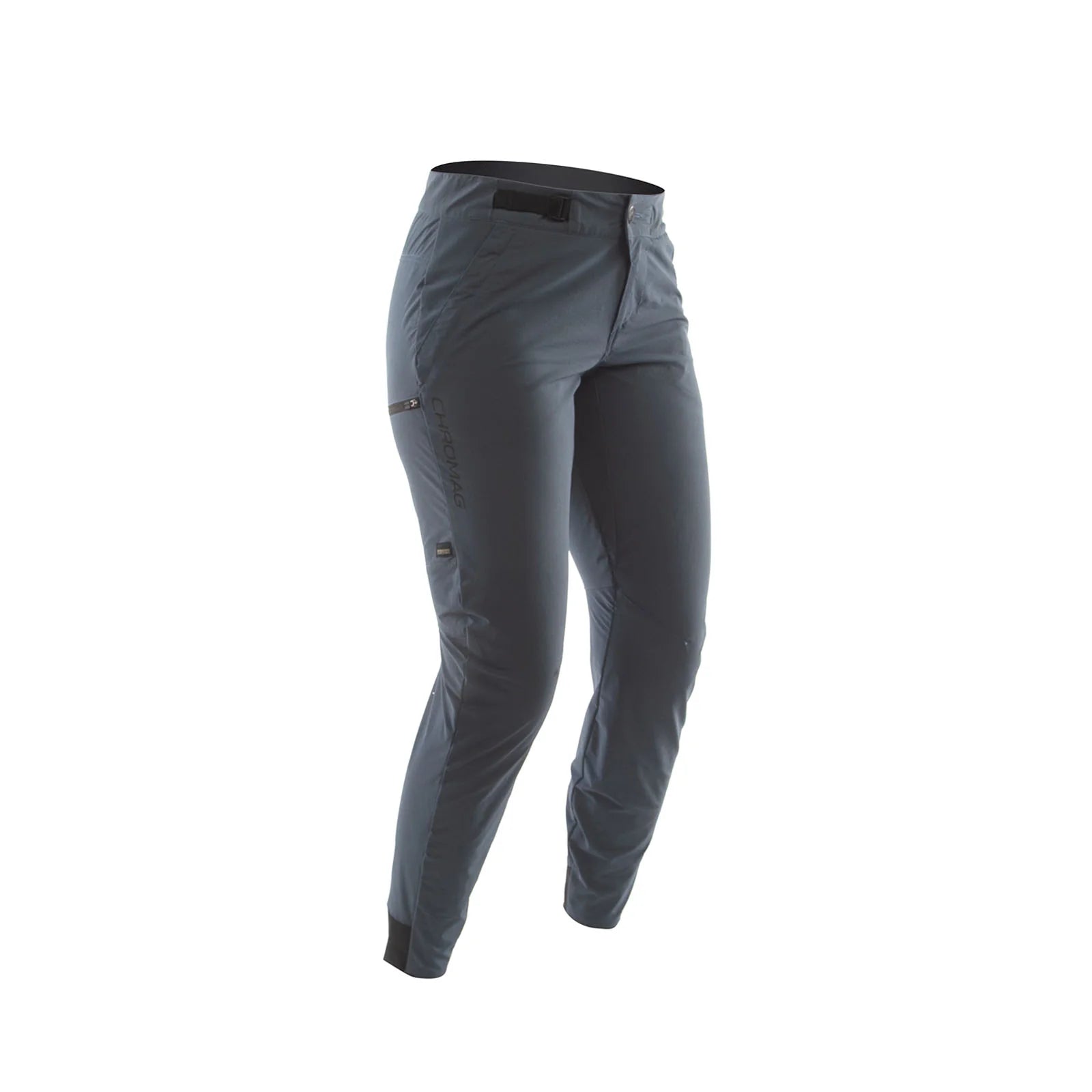 Gray pants on a white background